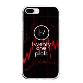 Чехол для iPhone 7Plus/8 Plus матовый с принтом Twenty one pilots в Белгороде, Силикон | Область печати: задняя сторона чехла, без боковых панелей | rock | t.o.p. | top | twenty one pilots | рок