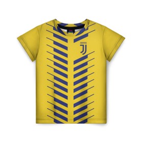 Детская футболка 3D с принтом Juventus 2018 Creative #1 в Белгороде, 100% гипоаллергенный полиэфир | прямой крой, круглый вырез горловины, длина до линии бедер, чуть спущенное плечо, ткань немного тянется | Тематика изображения на принте: 