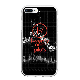 Чехол для iPhone 7Plus/8 Plus матовый с принтом Twenty one pilots в Белгороде, Силикон | Область печати: задняя сторона чехла, без боковых панелей | rock | t.o.p. | top | twenty one pilots | рок