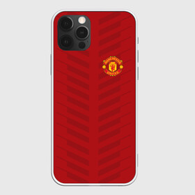 Чехол для iPhone 12 Pro с принтом Manchester United Creative #1 в Белгороде, силикон | область печати: задняя сторона чехла, без боковых панелей | emirates | fc | manchester united | абстракция | геометрия | зож | клуб | линии | манчестер юнайтед | модные | мяч | россии | спорт | спортивные | стиль | тренды | футбол | футбольный клуб | экстрим | эмблема