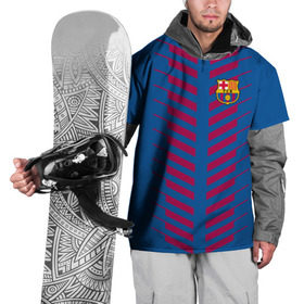 Накидка на куртку 3D с принтом FC Barcelona 2018 Creative в Белгороде, 100% полиэстер |  | Тематика изображения на принте: fc | fc barcelona | fcb | барселона | мяч | спорт | футбол | футбольный клуб