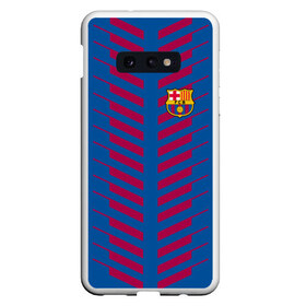 Чехол для Samsung S10E с принтом FC Barcelona 2018 Creative в Белгороде, Силикон | Область печати: задняя сторона чехла, без боковых панелей | fc | fc barcelona | fcb | барселона | мяч | спорт | футбол | футбольный клуб