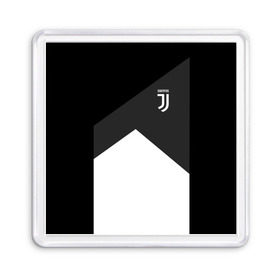 Магнит 55*55 с принтом Juventus 2018 Original #8 в Белгороде, Пластик | Размер: 65*65 мм; Размер печати: 55*55 мм | juventus | спорт | футбол | футбольный клуб | ювентус