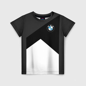 Детская футболка 3D с принтом BMW 2018 SportWear #3 в Белгороде, 100% гипоаллергенный полиэфир | прямой крой, круглый вырез горловины, длина до линии бедер, чуть спущенное плечо, ткань немного тянется | bmw | автомобильные | бмв | машины