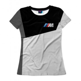 Женская футболка 3D с принтом BMW 2018 SportWear #5 в Белгороде, 100% полиэфир ( синтетическое хлопкоподобное полотно) | прямой крой, круглый вырез горловины, длина до линии бедер | bmw | автомобиль | автомобильные | бмв | машины
