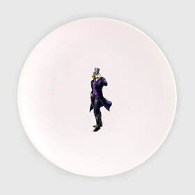 Тарелка 3D с принтом Роберт Э. О. Спидвагон в Белгороде, фарфор | диаметр - 210 мм
диаметр для нанесения принта - 120 мм | Тематика изображения на принте: anime | jojo | jojos bizarre adventure | аниме