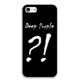 Чехол для iPhone 5/5S матовый с принтом Deep Purple в Белгороде, Силикон | Область печати: задняя сторона чехла, без боковых панелей | album | british | deep purple | england | heavy metal | rock group | альбом | англия | британская | рок группа | хеви металл