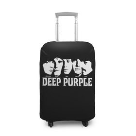 Чехол для чемодана 3D с принтом Deep Purple в Белгороде, 86% полиэфир, 14% спандекс | двустороннее нанесение принта, прорези для ручек и колес | album | british | deep purple | england | heavy metal | rock group | альбом | англия | британская | рок группа | хеви металл