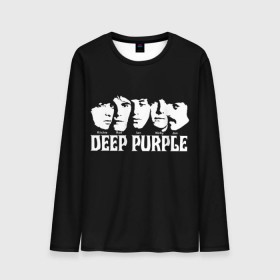 Мужской лонгслив 3D с принтом Deep Purple в Белгороде, 100% полиэстер | длинные рукава, круглый вырез горловины, полуприлегающий силуэт | album | british | deep purple | england | heavy metal | rock group | альбом | англия | британская | рок группа | хеви металл