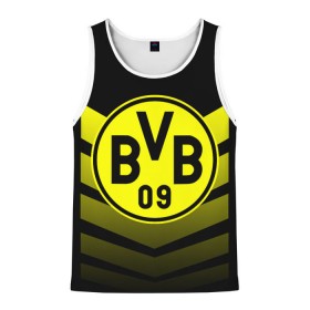 Мужская майка 3D с принтом FC Borussia 2018 Original #15 в Белгороде, 100% полиэстер | круглая горловина, приталенный силуэт, длина до линии бедра. Пройма и горловина окантованы тонкой бейкой | Тематика изображения на принте: боруссия | дортмунд