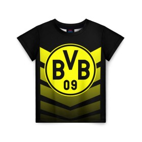 Детская футболка 3D с принтом FC Borussia 2018 Original #15 в Белгороде, 100% гипоаллергенный полиэфир | прямой крой, круглый вырез горловины, длина до линии бедер, чуть спущенное плечо, ткань немного тянется | боруссия | дортмунд