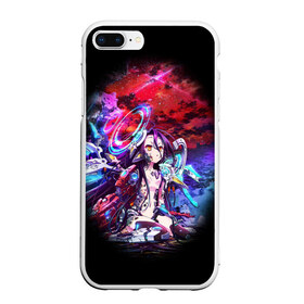 Чехол для iPhone 7Plus/8 Plus матовый с принтом No Game No Life Zero в Белгороде, Силикон | Область печати: задняя сторона чехла, без боковых панелей | no game | no game no life | no game no life zero | no life | нет игры нет жизни