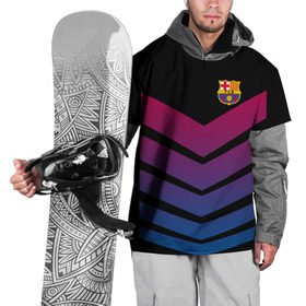 Накидка на куртку 3D с принтом FC Barcelona 2018 Arrow в Белгороде, 100% полиэстер |  | Тематика изображения на принте: fc | fc barcelona | fcb | барселона | спорт | спортивные | футбол | футбольный клуб