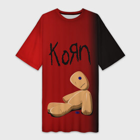 Платье-футболка 3D с принтом Korn в Белгороде,  |  | korn | koяn | альтернативный | арвизу | гранж | грув | группа | дэвис | корн | коян | лузье | манки | метал | музыка | нюметал | панк | песни | рок | уэлч | филди | филипп | хэд | шаффер