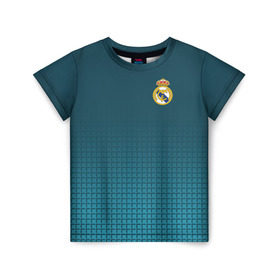 Детская футболка 3D с принтом Real Madrid 2018 #14 в Белгороде, 100% гипоаллергенный полиэфир | прямой крой, круглый вырез горловины, длина до линии бедер, чуть спущенное плечо, ткань немного тянется | emirates | fc | real madrid | клуб | мода | мяч | реал мадрид | экстрим | эмблема