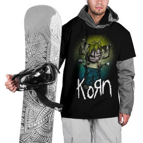 Накидка на куртку 3D с принтом Korn в Белгороде, 100% полиэстер |  | korn | koяn | альтернативный | арвизу | гранж | грув | группа | дэвис | корн | коян | лузье | манки | метал | музыка | нюметал | панк | песни | рок | уэлч | филди | филипп | хэд | шаффер