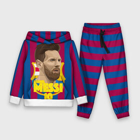 Детский костюм 3D (с толстовкой) с принтом Lionel Messi Barcelona в Белгороде,  |  | barca | barcelona | barsa | barselona | kit | leo | mesi | messi | барса | барселона | лео | лионель | меси | месси