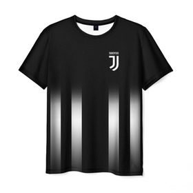 Мужская футболка 3D с принтом Juventus 2018 Line в Белгороде, 100% полиэфир | прямой крой, круглый вырез горловины, длина до линии бедер | Тематика изображения на принте: fc | juventus | спорт | фк | футбол | ювентус