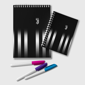 Блокнот с принтом Juventus 2018 Line в Белгороде, 100% бумага | 48 листов, плотность листов — 60 г/м2, плотность картонной обложки — 250 г/м2. Листы скреплены удобной пружинной спиралью. Цвет линий — светло-серый
 | Тематика изображения на принте: fc | juventus | спорт | фк | футбол | ювентус