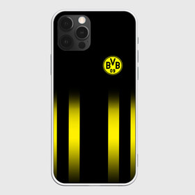 Чехол для iPhone 12 Pro с принтом FC Borussia 2018 Line в Белгороде, силикон | область печати: задняя сторона чехла, без боковых панелей | Тематика изображения на принте: боруссия | дортмунд