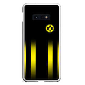 Чехол для Samsung S10E с принтом FC Borussia 2018 Line в Белгороде, Силикон | Область печати: задняя сторона чехла, без боковых панелей | Тематика изображения на принте: боруссия | дортмунд