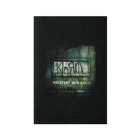 Обложка для паспорта матовая кожа с принтом Korn, greatest hits vol.1 в Белгороде, натуральная матовая кожа | размер 19,3 х 13,7 см; прозрачные пластиковые крепления | korn | koяn | альтернативный | арвизу | гранж | грув | группа | дэвис | корн | коян | лузье | манки | метал | музыка | нюметал | панк | песни | рок | уэлч | филди | филипп | хэд | шаффер