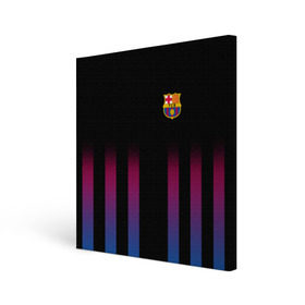 Холст квадратный с принтом FC Barcelona Color Line в Белгороде, 100% ПВХ |  | Тематика изображения на принте: fc barcelona | fcb | барселона | спорт | спортивные | фк | футбол