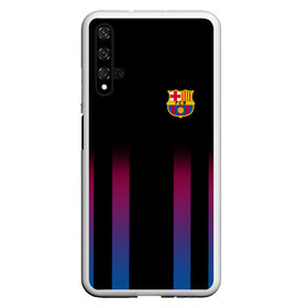 Чехол для Honor 20 с принтом FC Barcelona Color Line в Белгороде, Силикон | Область печати: задняя сторона чехла, без боковых панелей | Тематика изображения на принте: fc barcelona | fcb | барселона | спорт | спортивные | фк | футбол