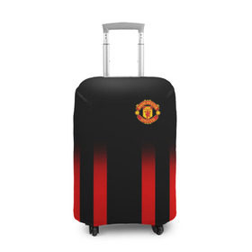 Чехол для чемодана 3D с принтом Manchester United 2018 Line в Белгороде, 86% полиэфир, 14% спандекс | двустороннее нанесение принта, прорези для ручек и колес | fc | manchester united | манчестер юнайтед | спорт | спортивные | фк | футбол