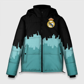 Мужская зимняя куртка 3D с принтом Real Madrid 2018 Paints в Белгороде, верх — 100% полиэстер; подкладка — 100% полиэстер; утеплитель — 100% полиэстер | длина ниже бедра, свободный силуэт Оверсайз. Есть воротник-стойка, отстегивающийся капюшон и ветрозащитная планка. 

Боковые карманы с листочкой на кнопках и внутренний карман на молнии. | fc | real madrid | реал мадрид | спорт | спортивные | фк | футбол