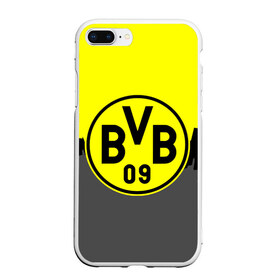 Чехол для iPhone 7Plus/8 Plus матовый с принтом FC Borussia 2018 Paints в Белгороде, Силикон | Область печати: задняя сторона чехла, без боковых панелей | Тематика изображения на принте: borussia dortmund | fc | боруссия | спорт | спортивные | фк | футбол