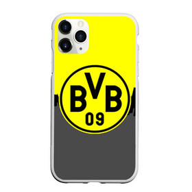 Чехол для iPhone 11 Pro матовый с принтом FC Borussia 2018 Paints в Белгороде, Силикон |  | Тематика изображения на принте: borussia dortmund | fc | боруссия | спорт | спортивные | фк | футбол