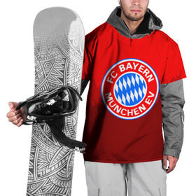 Накидка на куртку 3D с принтом FC Bayern 2018 Paints в Белгороде, 100% полиэстер |  | bayern | fc | бавария | спорт | спортивные | фк | футбол