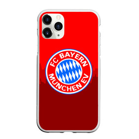 Чехол для iPhone 11 Pro матовый с принтом FC Bayern 2018 Paints в Белгороде, Силикон |  | bayern | fc | бавария | спорт | спортивные | фк | футбол