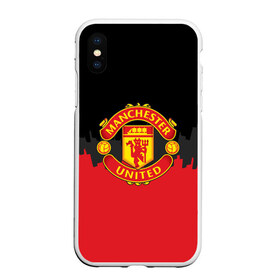 Чехол для iPhone XS Max матовый с принтом Manchester United 2018 Paints в Белгороде, Силикон | Область печати: задняя сторона чехла, без боковых панелей | fc | manchester united | манчестер юнайтед | спорт | спортивные | фк | футбол