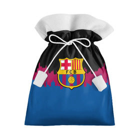 Подарочный 3D мешок с принтом FC Barcelona 2018 Paints в Белгороде, 100% полиэстер | Размер: 29*39 см | fc | manchester united | манчестер юнайтед | спорт | спортивные | фк | футбол
