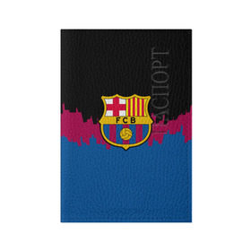 Обложка для паспорта матовая кожа с принтом FC Barcelona 2018 Paints в Белгороде, натуральная матовая кожа | размер 19,3 х 13,7 см; прозрачные пластиковые крепления | fc | manchester united | манчестер юнайтед | спорт | спортивные | фк | футбол