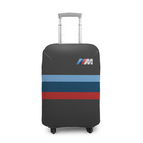 Чехол для чемодана 3D с принтом BMW 2018 M Sport в Белгороде, 86% полиэфир, 14% спандекс | двустороннее нанесение принта, прорези для ручек и колес | bmw | автомобиль | автомобильные | бмв | машины