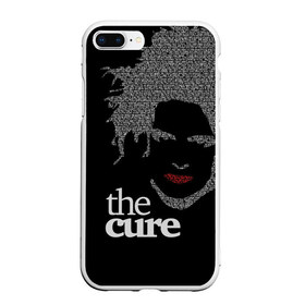 Чехол для iPhone 7Plus/8 Plus матовый с принтом The Cure в Белгороде, Силикон | Область печати: задняя сторона чехла, без боковых панелей | robert smith | rock band | the cure | uk | британия | роберт смит | рок группа