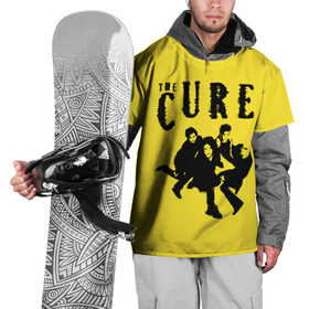 Накидка на куртку 3D с принтом The Cure в Белгороде, 100% полиэстер |  | Тематика изображения на принте: robert smith | rock band | the cure | uk | британия | роберт смит | рок группа