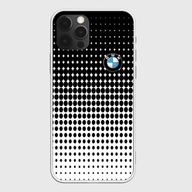 Чехол для iPhone 12 Pro с принтом BMW 2018 Black and White IV в Белгороде, силикон | область печати: задняя сторона чехла, без боковых панелей | Тематика изображения на принте: bmw | автомобильные | бмв | машины