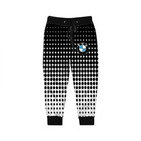 Детские брюки 3D с принтом BMW 2018 Black and White IV в Белгороде, 100% полиэстер | манжеты по низу, эластичный пояс регулируется шнурком, по бокам два кармана без застежек, внутренняя часть кармана из мелкой сетки | bmw | автомобильные | бмв | машины