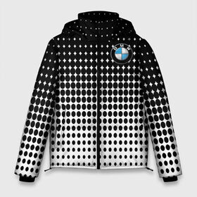 Мужская зимняя куртка 3D с принтом BMW 2018 Black and White IV в Белгороде, верх — 100% полиэстер; подкладка — 100% полиэстер; утеплитель — 100% полиэстер | длина ниже бедра, свободный силуэт Оверсайз. Есть воротник-стойка, отстегивающийся капюшон и ветрозащитная планка. 

Боковые карманы с листочкой на кнопках и внутренний карман на молнии. | Тематика изображения на принте: bmw | автомобильные | бмв | машины