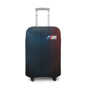 Чехол для чемодана 3D с принтом BMW M Abstract Design в Белгороде, 86% полиэфир, 14% спандекс | двустороннее нанесение принта, прорези для ручек и колес | bmw | bmw motorsport | bmw performance | carbon | m | motorsport | performance | sport | бмв | карбон | моторспорт | спорт