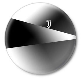 Значок с принтом Juventus 2018 Original #9 в Белгороде,  металл | круглая форма, металлическая застежка в виде булавки | fc | juventus | спорт | спортивные | футбол | футбольный клуб | ювентус