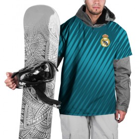 Накидка на куртку 3D с принтом Real Madrid 2018 Sportwear в Белгороде, 100% полиэстер |  | Тематика изображения на принте: 