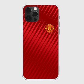 Чехол для iPhone 12 Pro Max с принтом Manchester United Sportwear в Белгороде, Силикон |  | emirates | fc | manchester united | геометрия | манчестер юнайтед | спорт | футбол | футбольный клуб | эмблема