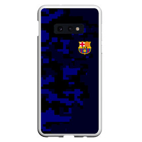 Чехол для Samsung S10E с принтом FC Barca 2018 Military Sport в Белгороде, Силикон | Область печати: задняя сторона чехла, без боковых панелей | fc | fc barcelona | fcb |   | барселона | спорт | спортивные | фк | футбол