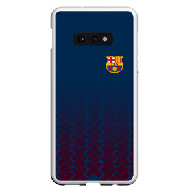 Чехол для Samsung S10E с принтом FC Barca 2018 Creative uniform в Белгороде, Силикон | Область печати: задняя сторона чехла, без боковых панелей | fc | fc barcelona | fcb | барселона | спорт | спортивные | фк | футбол