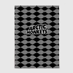 Постер с принтом Arctic Monkeys в Белгороде, 100% бумага
 | бумага, плотность 150 мг. Матовая, но за счет высокого коэффициента гладкости имеет небольшой блеск и дает на свету блики, но в отличии от глянцевой бумаги не покрыта лаком | 